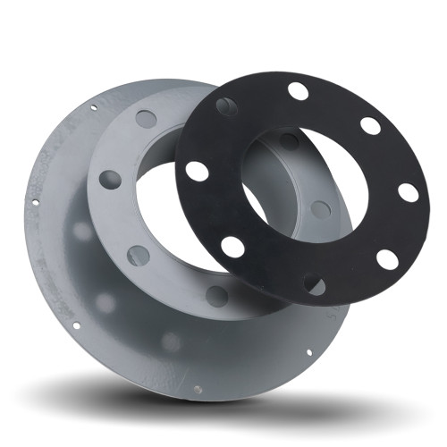 5° mounting plate with 4” ANSI flange finished in a gray powder-coat, includes gasket and bolts.